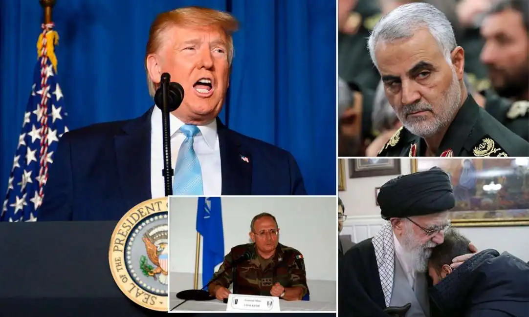 fabio mini donald trump qassem soleimani khamenei