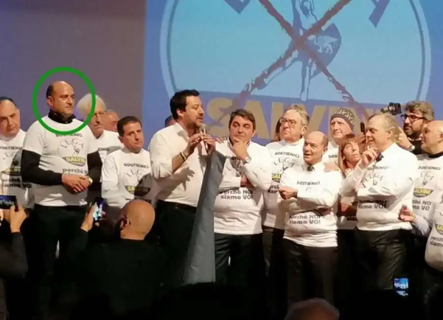 francesco leo battaglia con salvini 