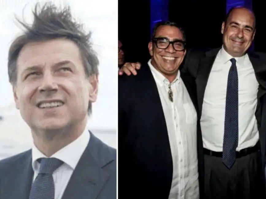 giuseppe conte nicola zingaretti guillermo mariotto