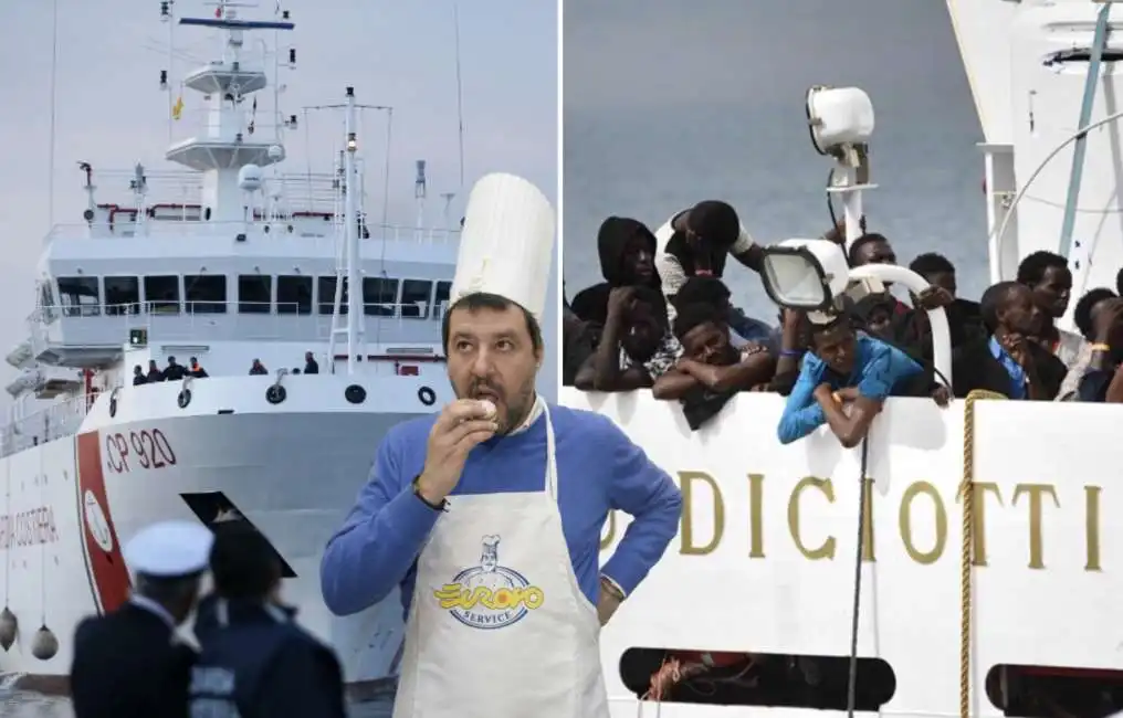 gregoretti diciotti matteo salvini immigrati