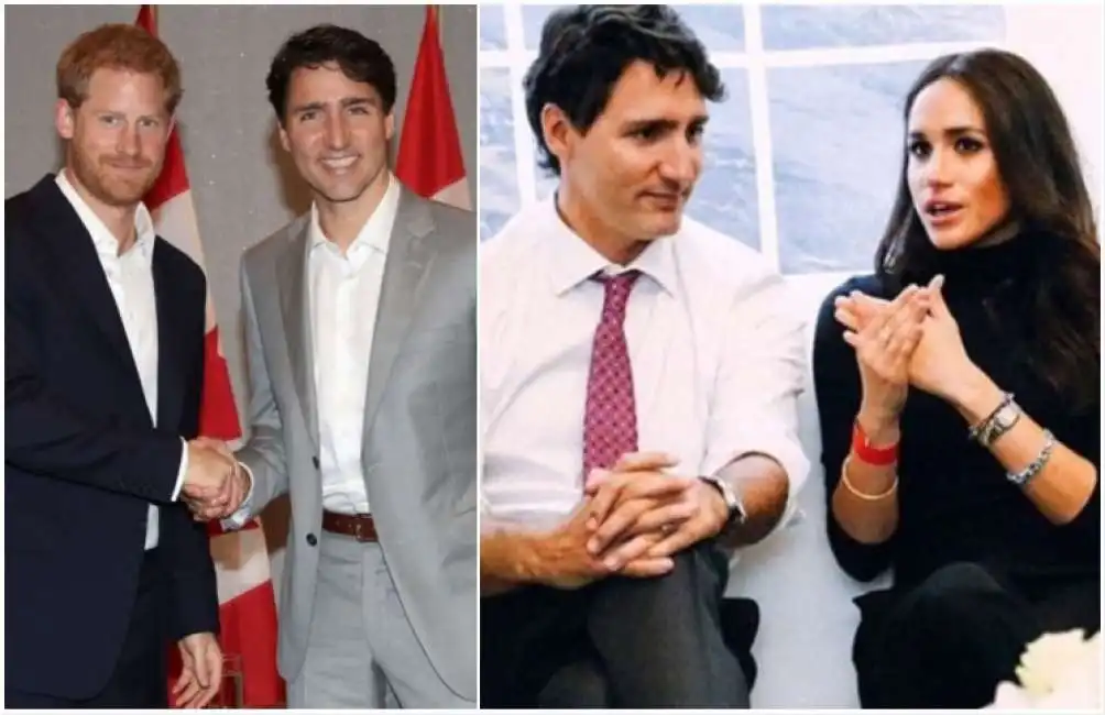 harry meghan markle justin trudeau