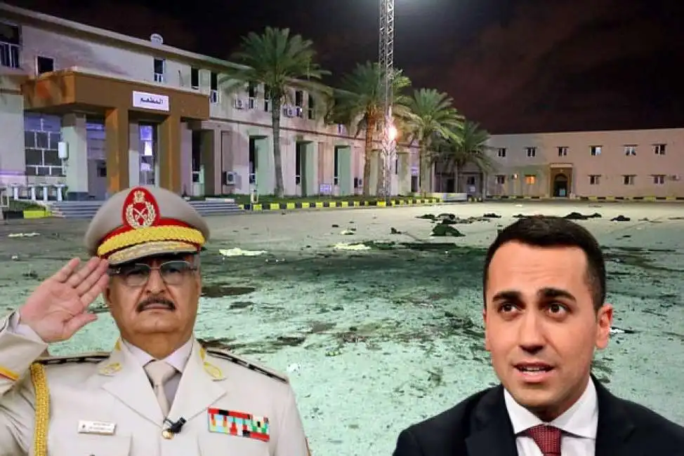 khalifa haftar luigi di maio tripoli libia