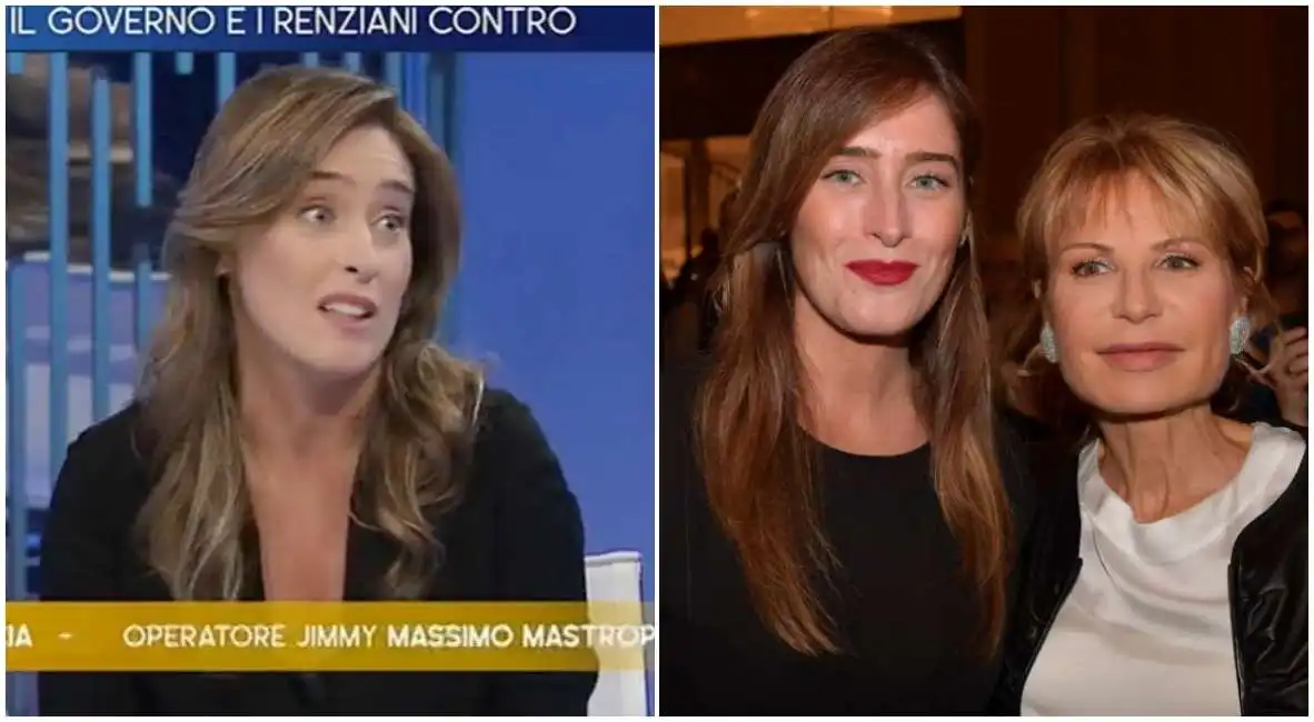 maria elena boschi lilli gruber