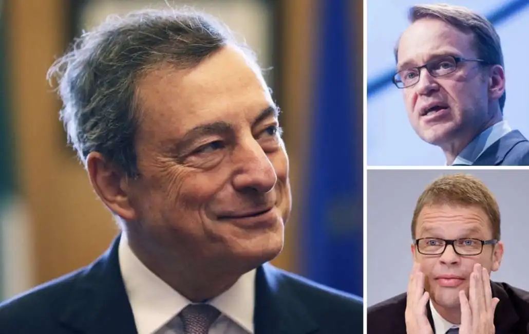 mario draghi jens weidmann christian sewing