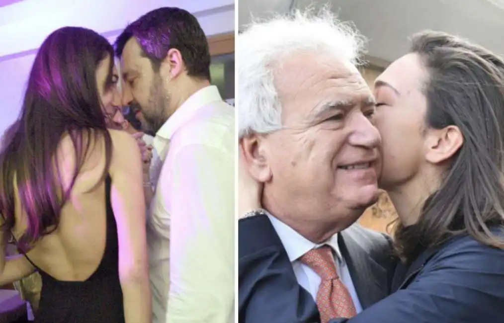 matteo salvini francesca denis verdini