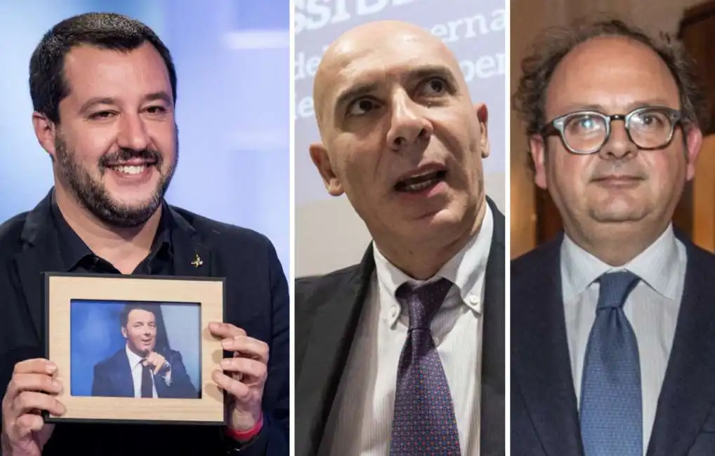 matteo salvini renzi fabrizio salini gianluca comin