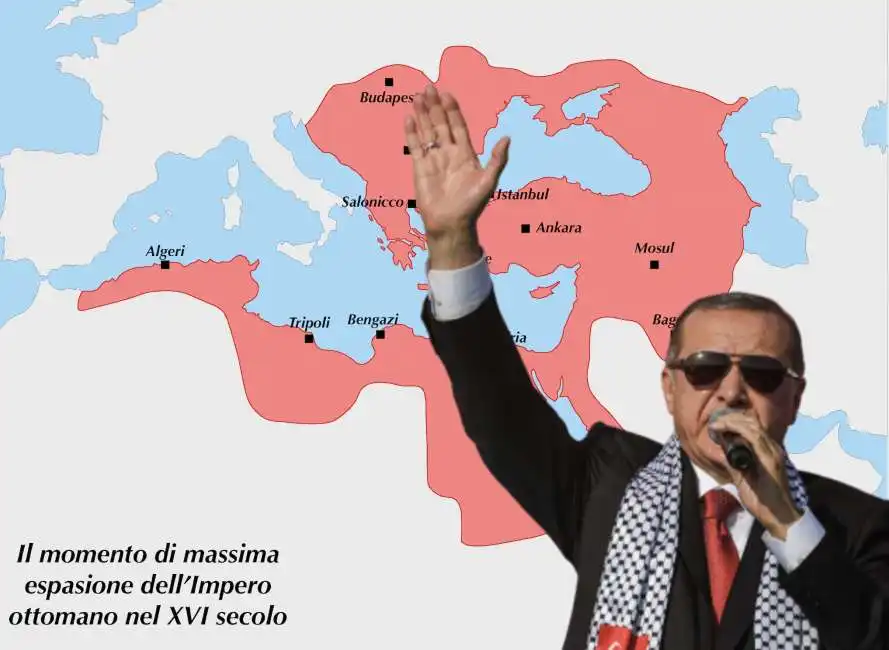 receep tayyip erdogan impero ottomano