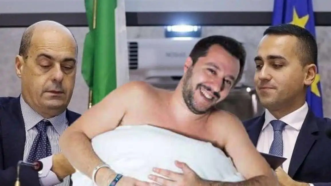 salvini di maio zingaretti