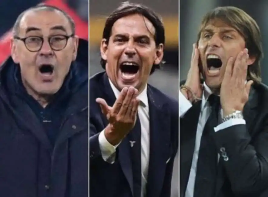 sarri antonio conte simone inzaghi