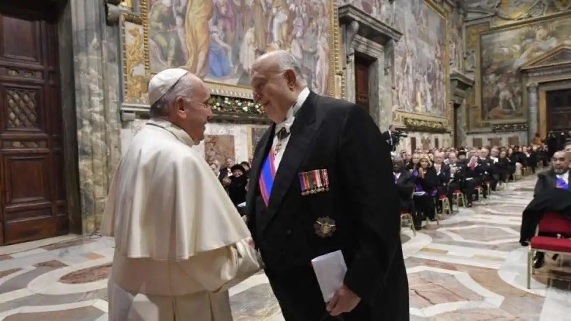 udienza di papa francesco con gli ambasciatori