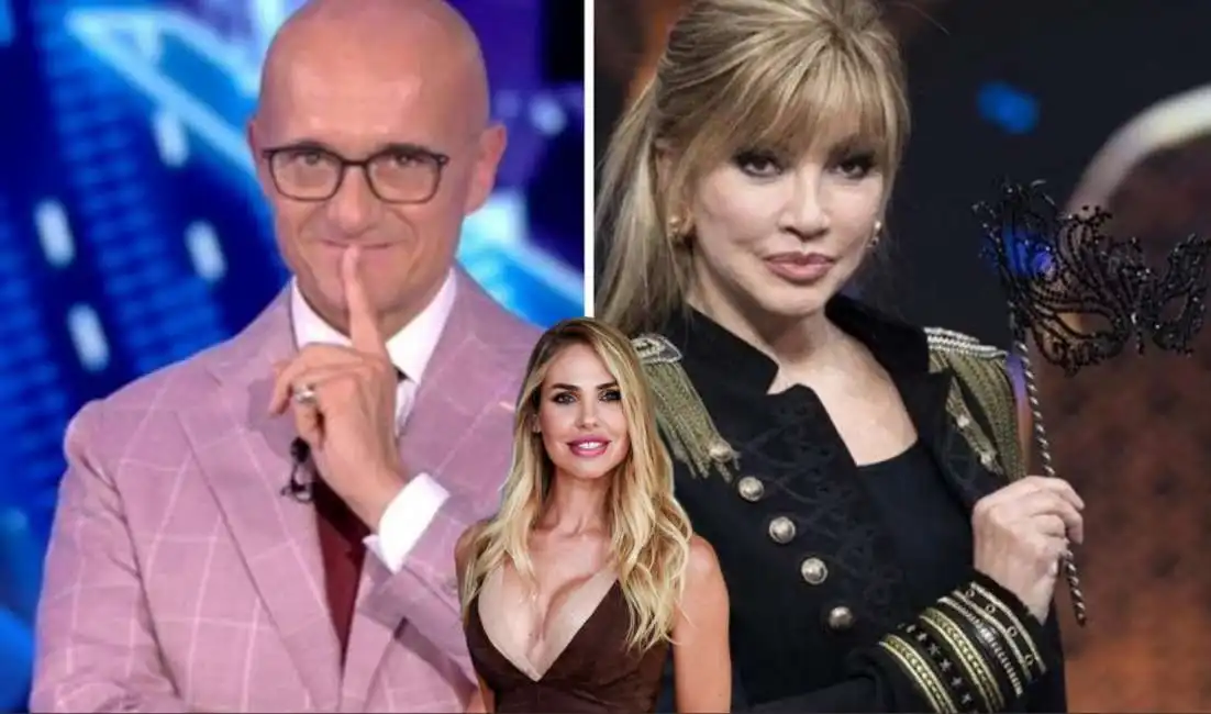 alfonso signorini milly carlucci ilary blasi