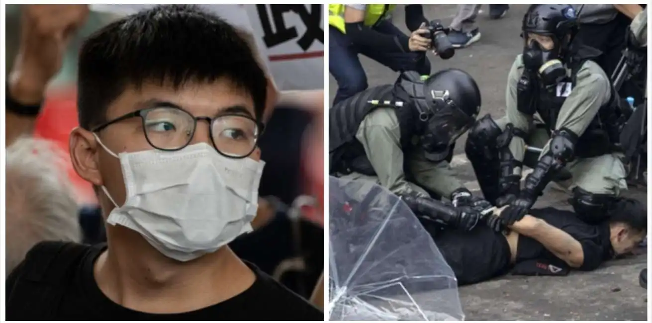 arrestati sovversivi hong kong