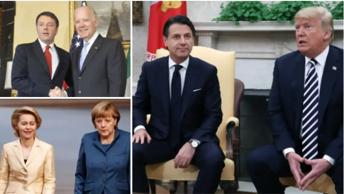 conte trump renzi biden