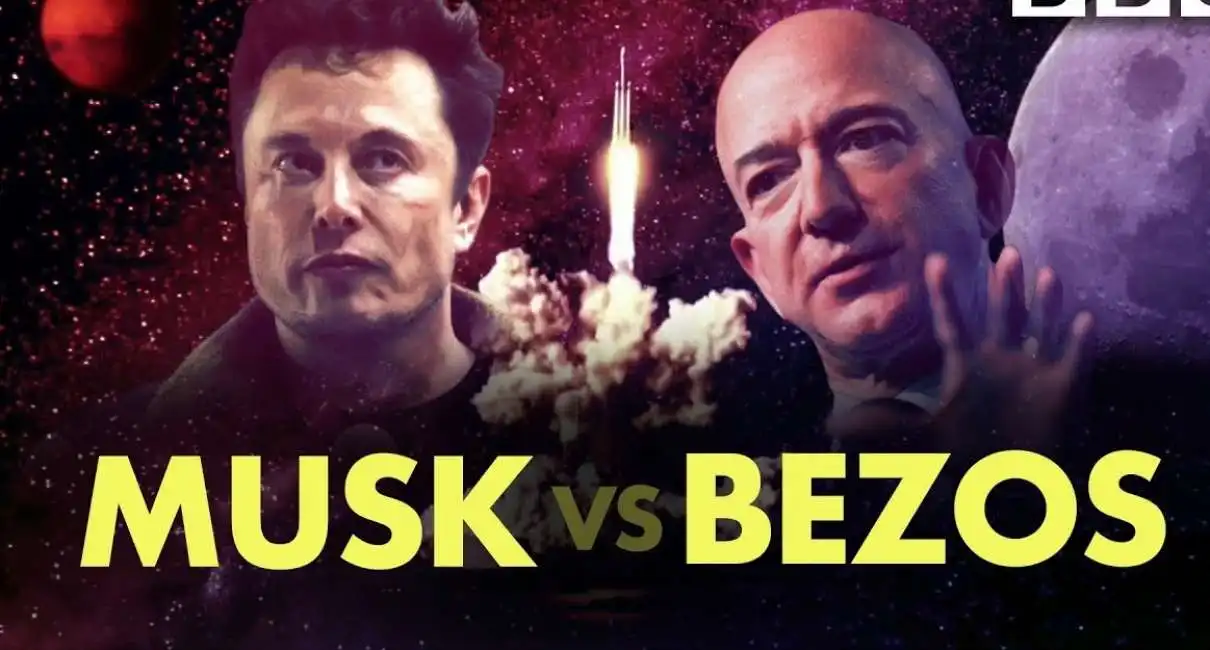 elon musk jeff bezos