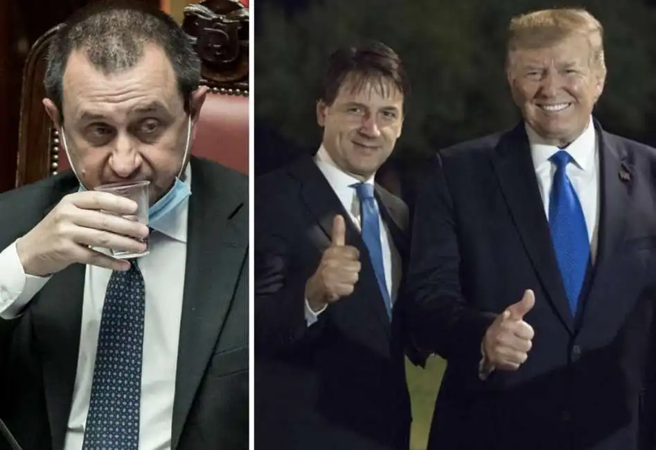 ettore rosato donald trump giuseppe conte