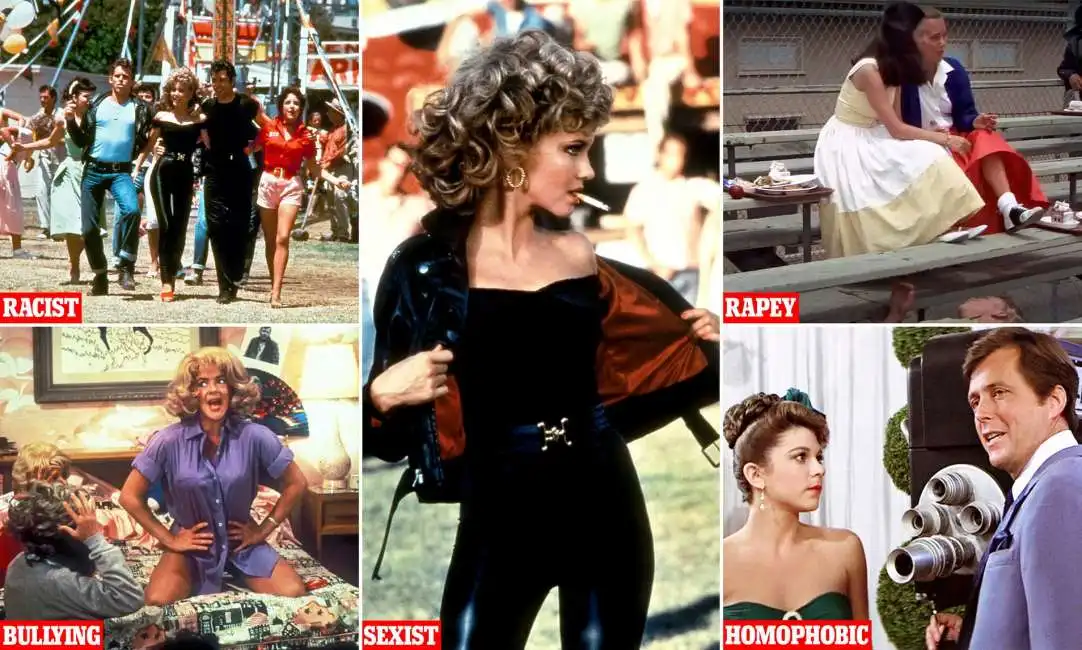 grease sessismo accuse olivia newton john travolta