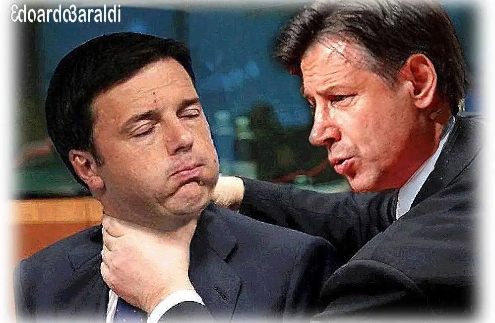 matteo renzi giuseppe conte