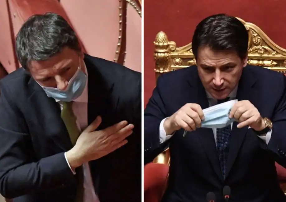 matteo renzi giuseppe conte