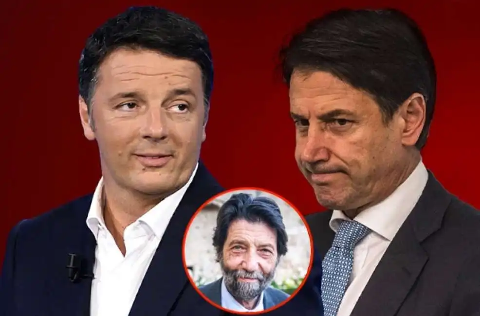 matteo renzi giuseppe conte massimo cacciari