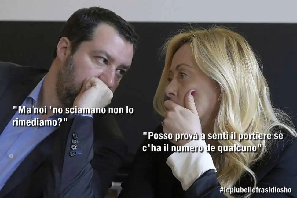 matteo salvini giorgia meloni