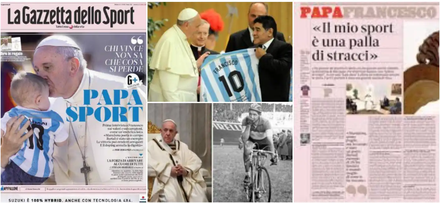 papa francesco gazzetta