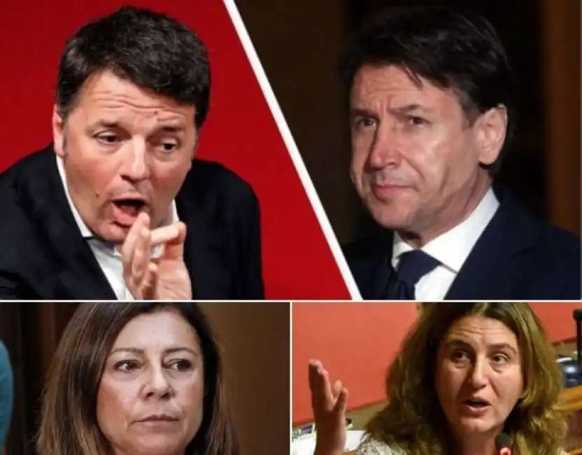 renzi conte de micheli catalfo