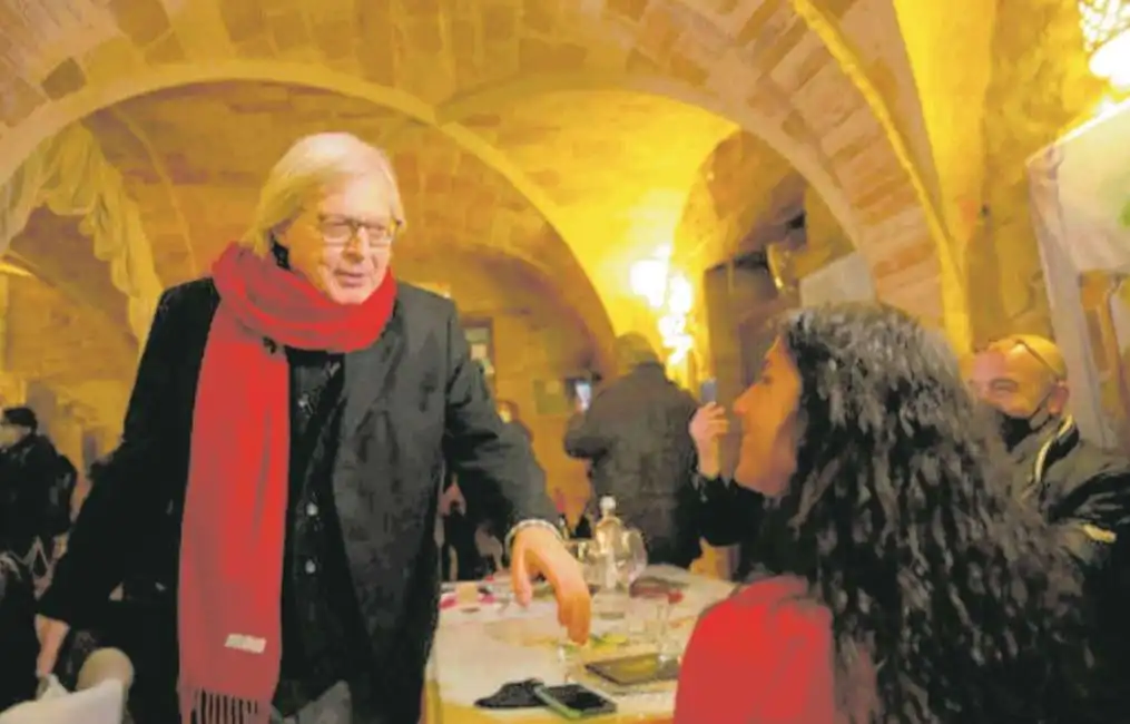 sgarbi pesaro cena proibita