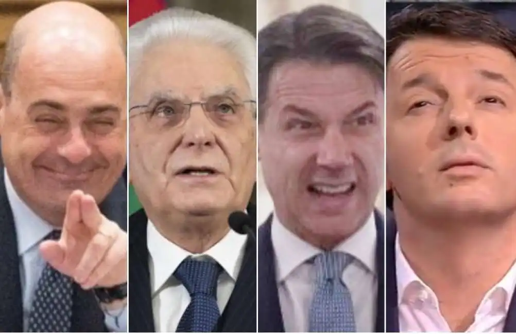 zingaretti mattarella conte renzi