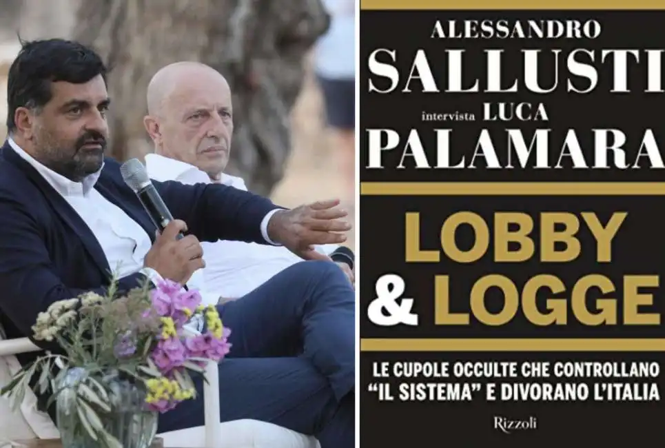 alessandro sallusti luca palamara lobby & logge 