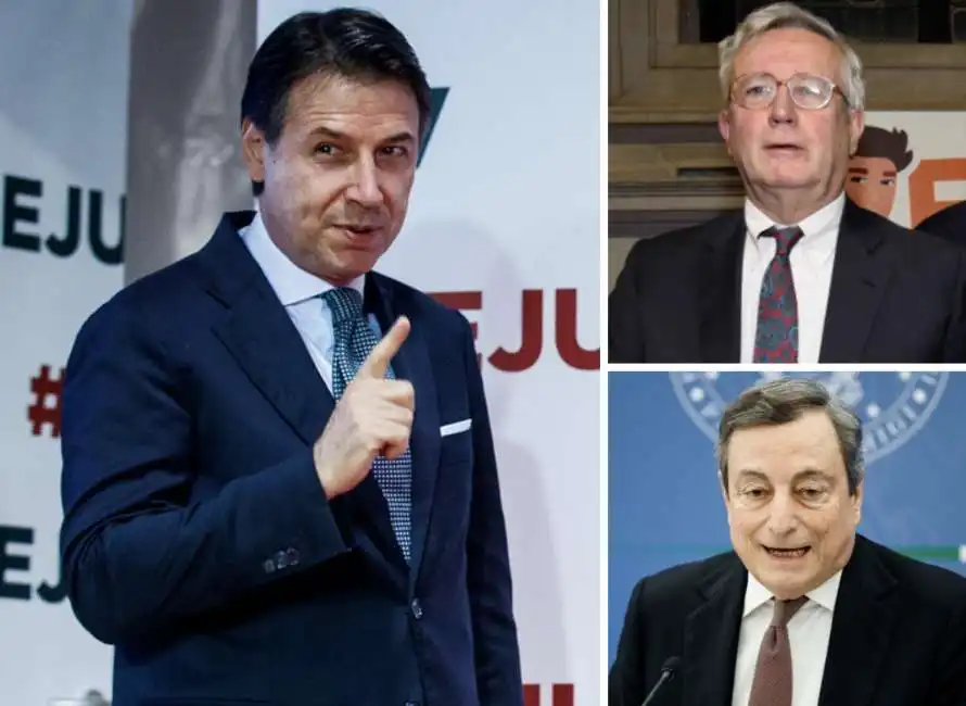 giuseppe conte mario draghi giulio tremonti 