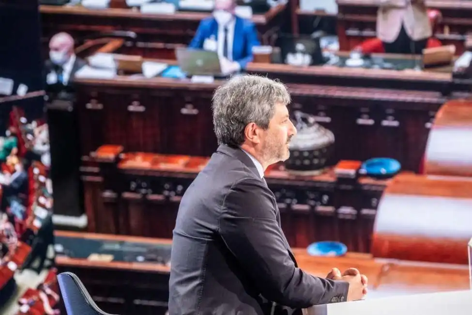 il presidente della camera roberto fico