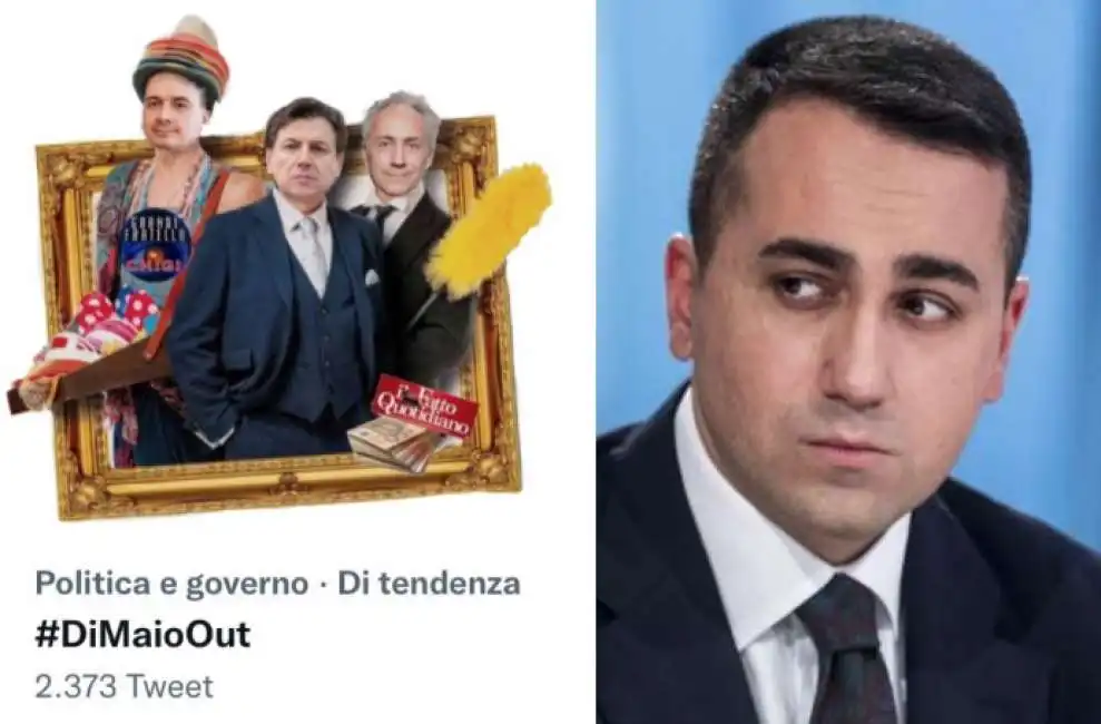 luigi di maio rocco casalino giuseppe conte marco travaglio 