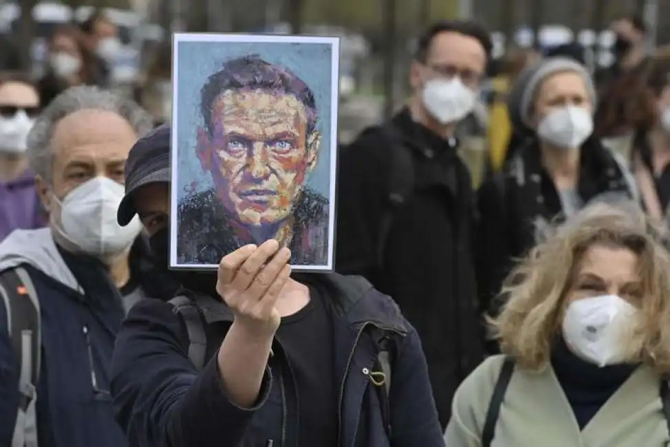 manifestazione per alexei navalny