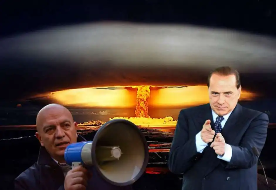 marco rizzo silvio berlusconi bombe bomba atomica atomiche 