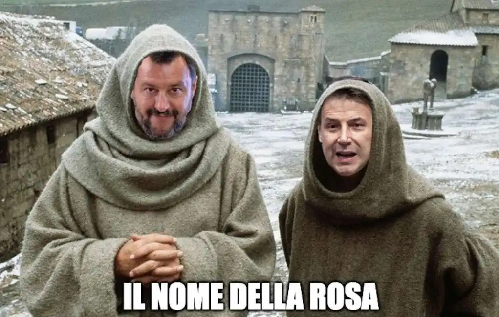 matteo salvini giuseppe conte 