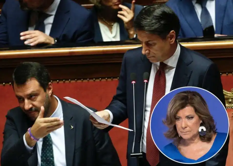 matteo salvini giuseppe conte maria elisabetta alberti casellati 