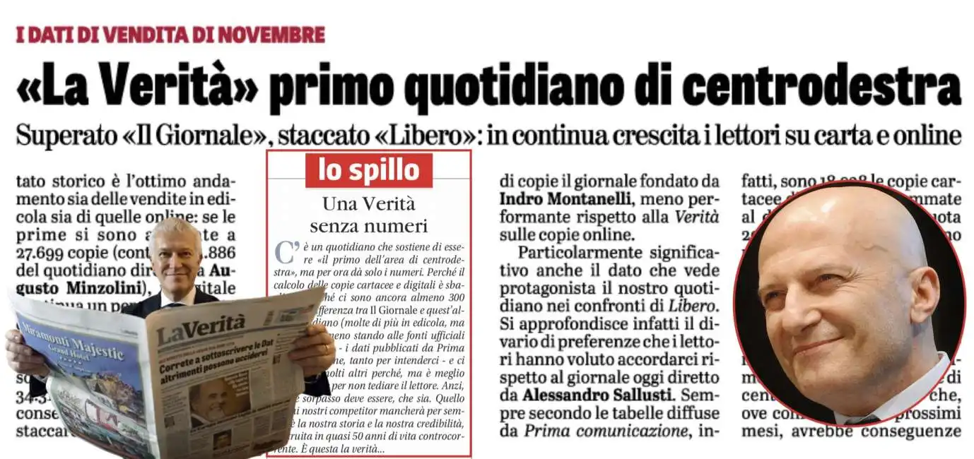 maurizio belpietro augusto minzolini la verita il giornale