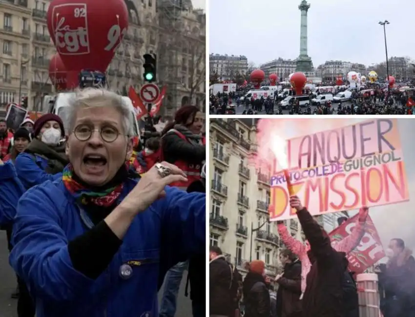 proteste manifestazioni francia