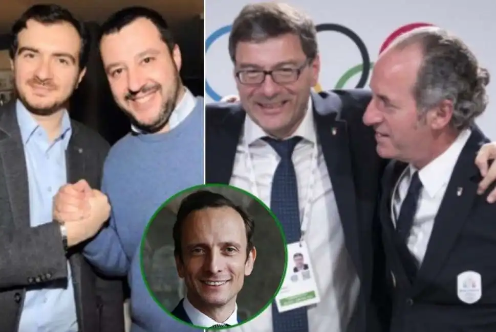 riccardo molinari matteo salvini luca zaia giancarlo giorgetti massimiliano fedriga