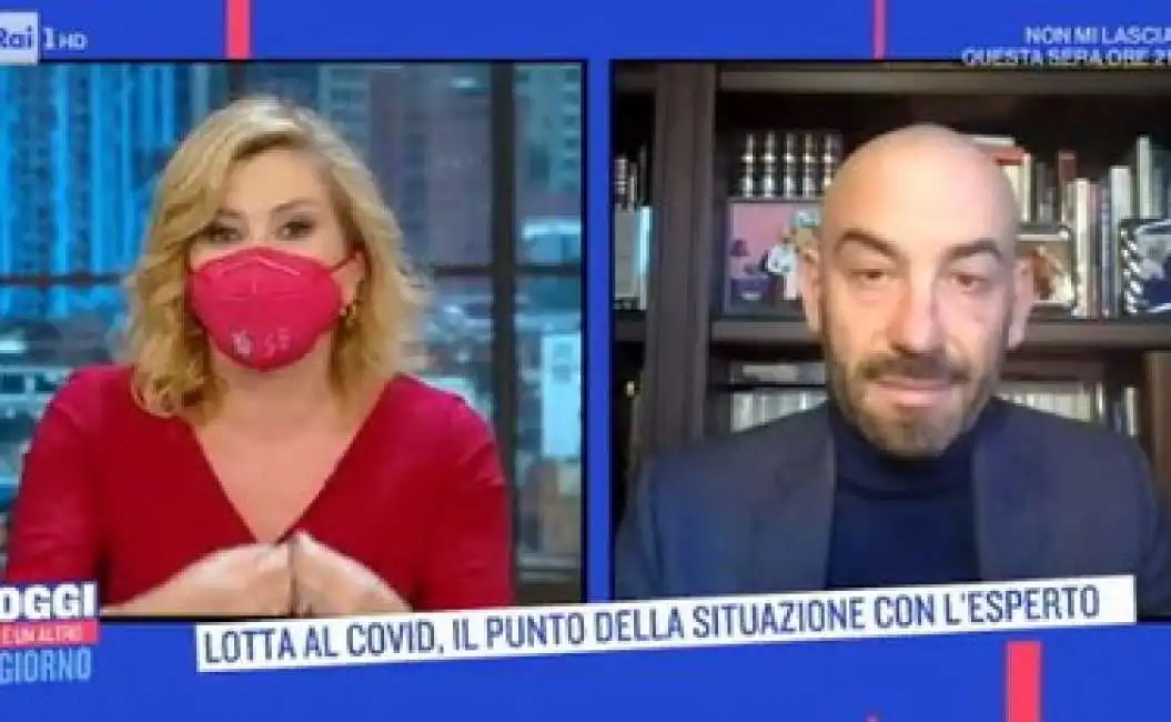 serena bortone e matteo bassetti