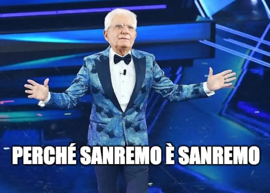 sergio mattarella sanremo 