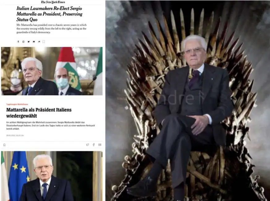 sergio mattarella stampa internazionale bis 