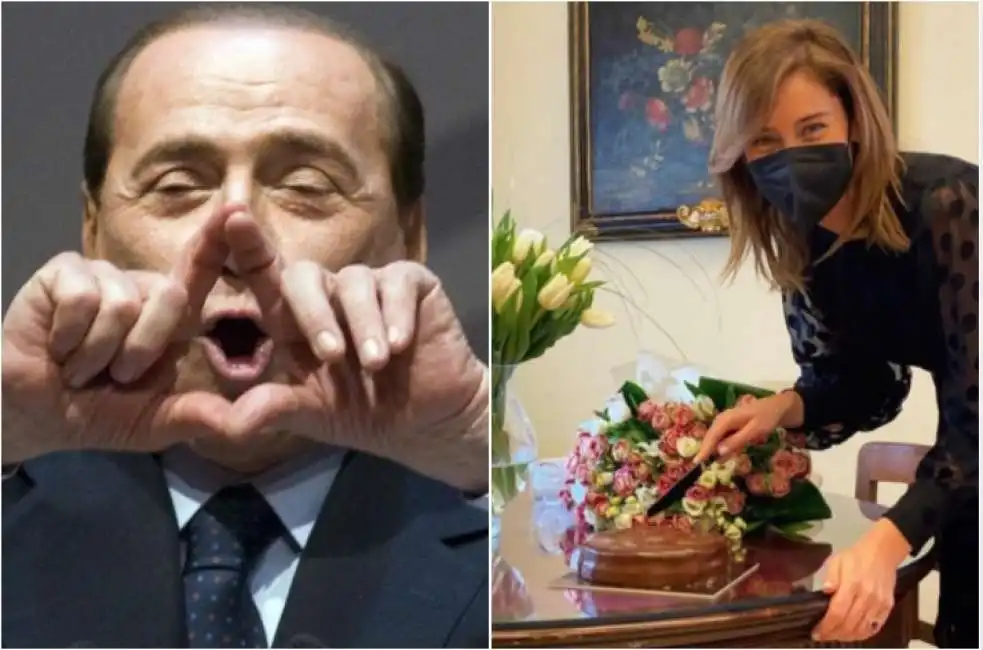 silvio berlusconi maria elena boschi