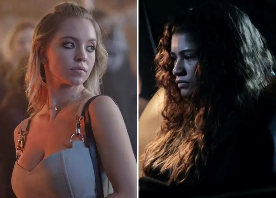 sydney sweeney zendaya euphoria 