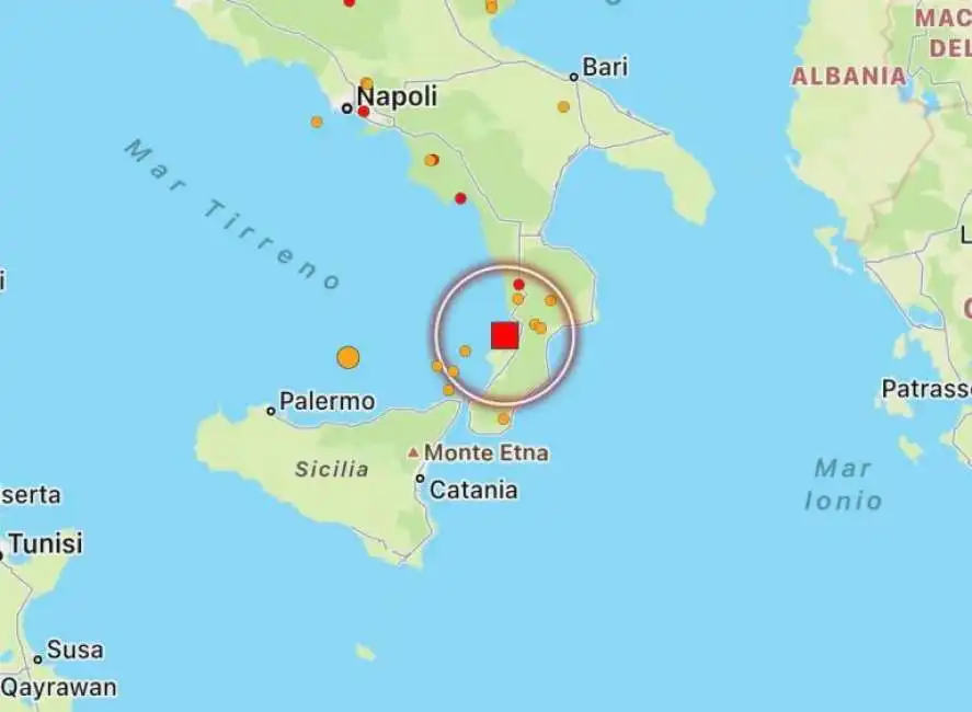 terremoto in calabria