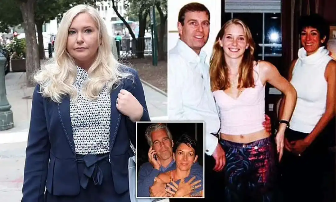 virginia roberts giuffre ghislaine maxwell jeffrey epstein principe andrea