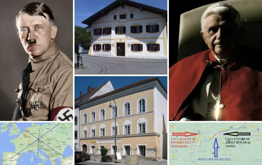 adolf hitler joseph ratzinger benedetto xvi markt branau am inn