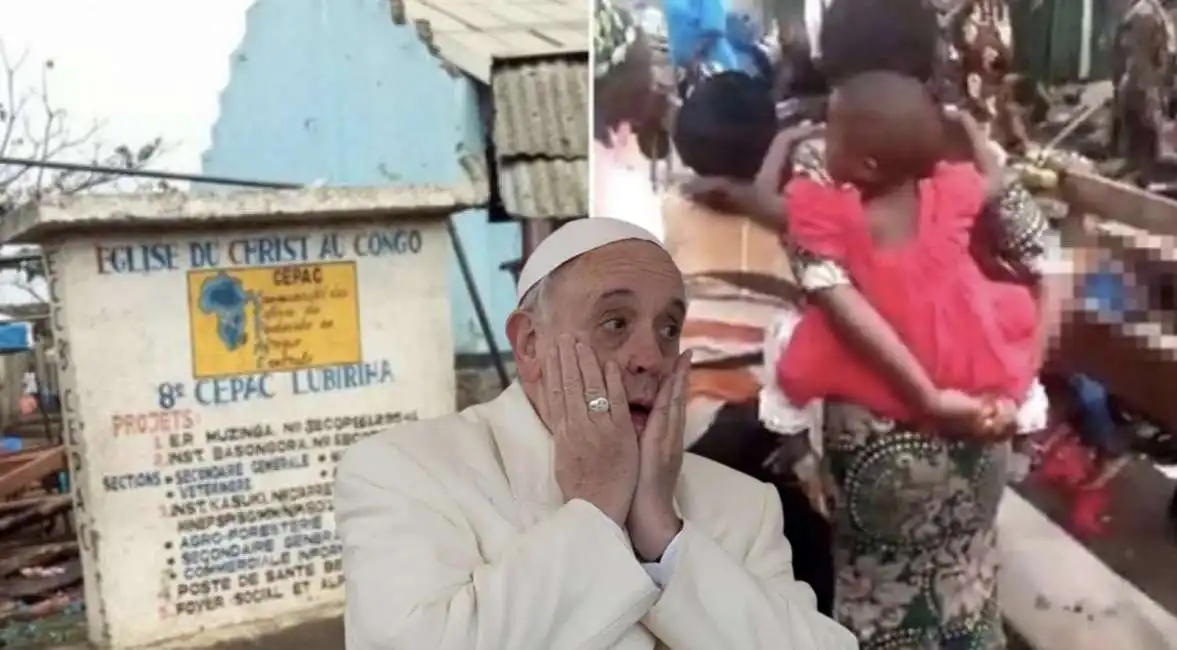 attentato congo isis papa francesco chiesa 