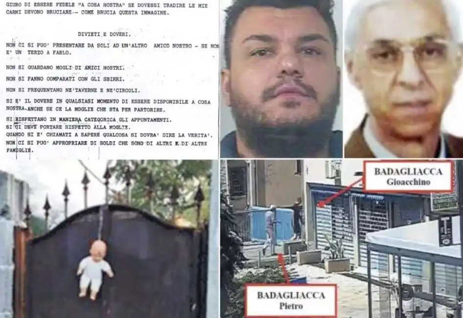 badagliacca cosa nostra statuto decalogo 