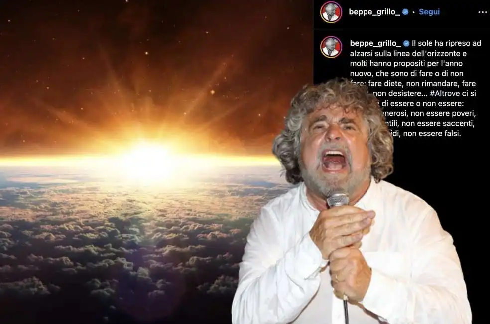 beppe grillo sole religione altrovismo 